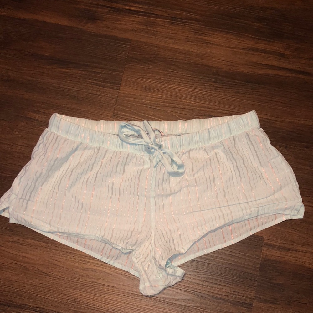 Victoria’s Secret PJ drawstring short bottoms L